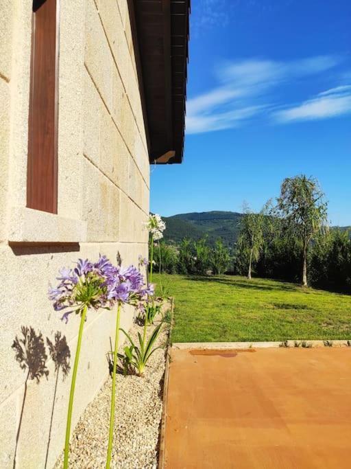 Casa Nueva De Vigo Rural Mos Con Jacuzzi Y Chimenea Para Escapada Romantica מראה חיצוני תמונה