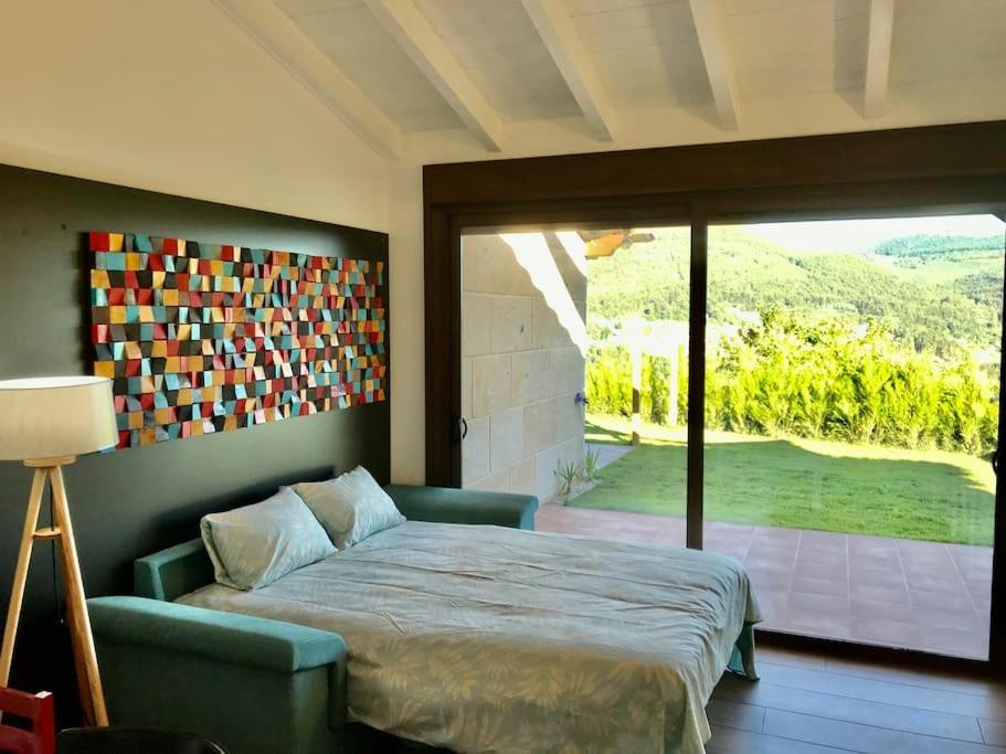 Casa Nueva De Vigo Rural Mos Con Jacuzzi Y Chimenea Para Escapada Romantica מראה חיצוני תמונה