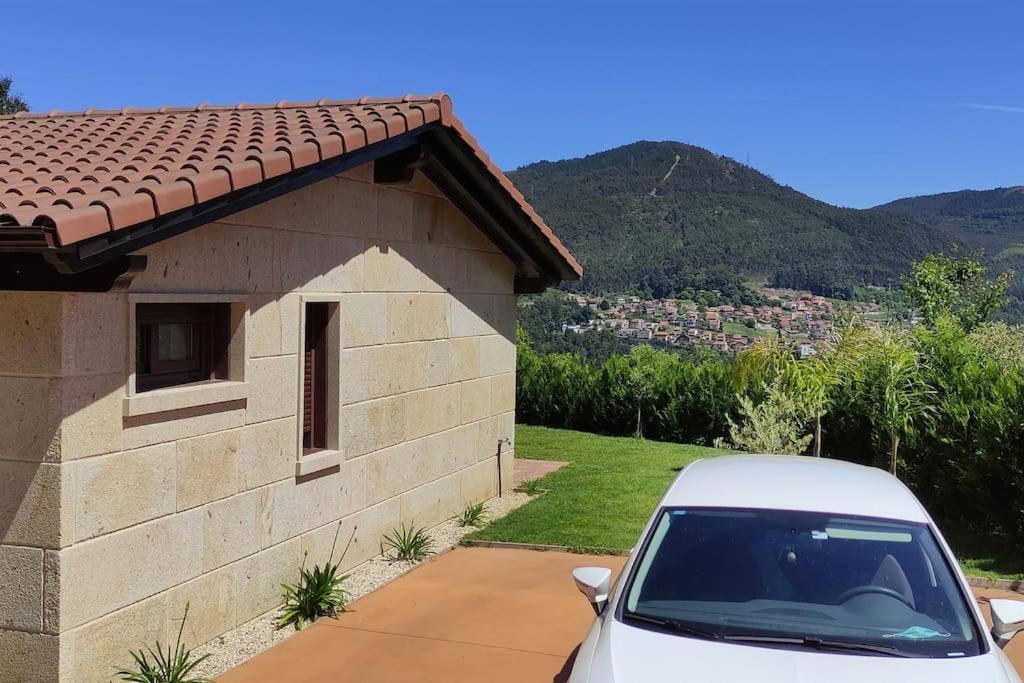 Casa Nueva De Vigo Rural Mos Con Jacuzzi Y Chimenea Para Escapada Romantica מראה חיצוני תמונה